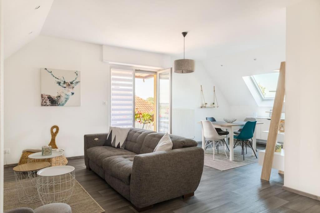 Appartement Climatise 70 M2, Proximite De Colmar Sainte-Croix-en-Plaine Eksteriør bilde